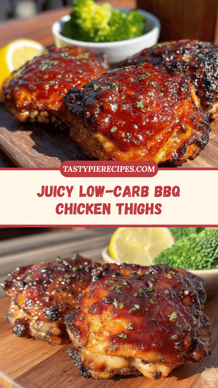 Healthy Low-Carb BBQ Chicken Thighs recipe