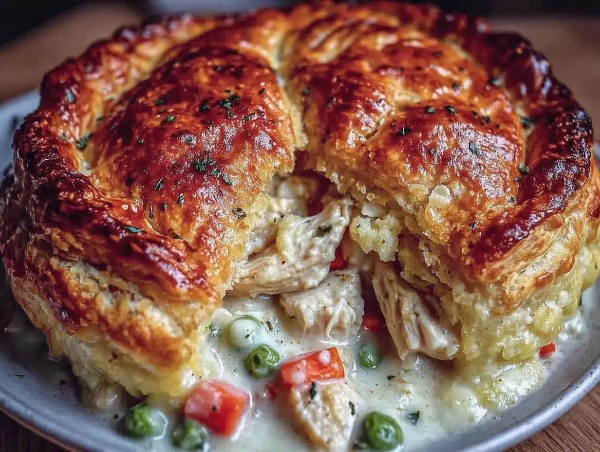 keto chicken pot pie preparation steps
