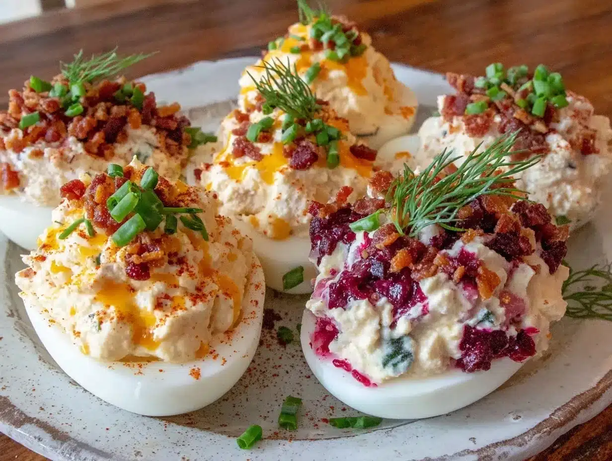keto deviled eggs preparation steps