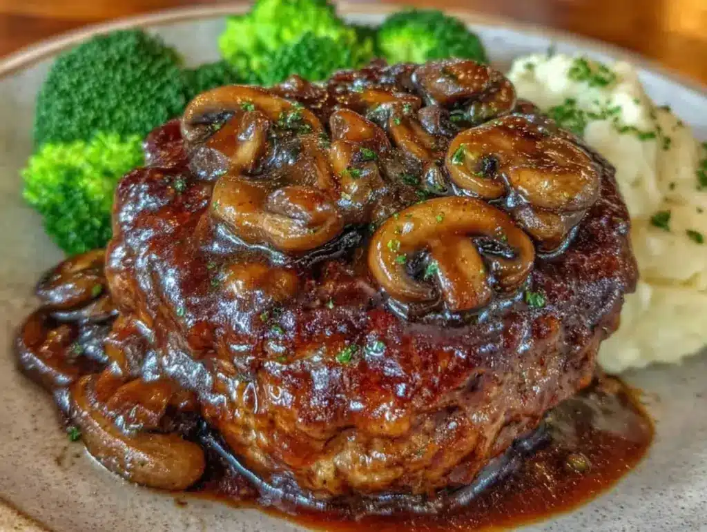 keto salisbury steak - featured image