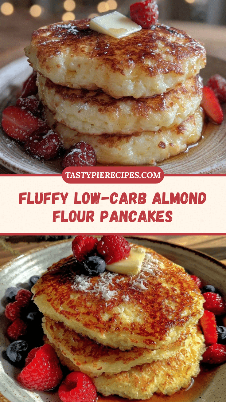 low-carb almond flour pancakes recipe