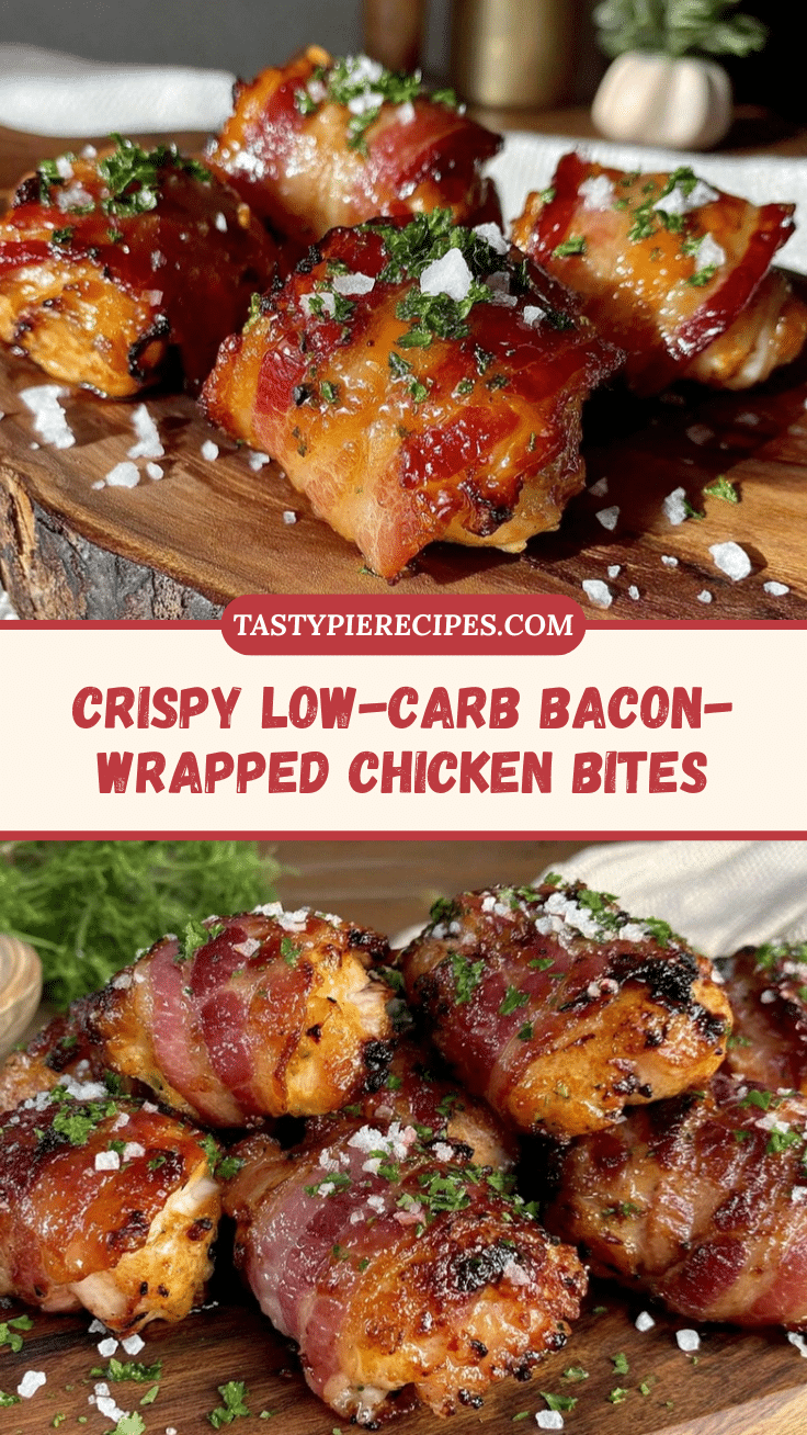 low-carb bacon-wrapped chicken bites recipe