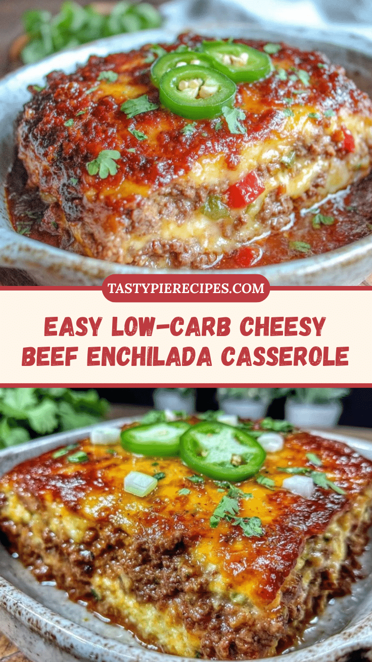 low carb beef enchilada casserole recipe