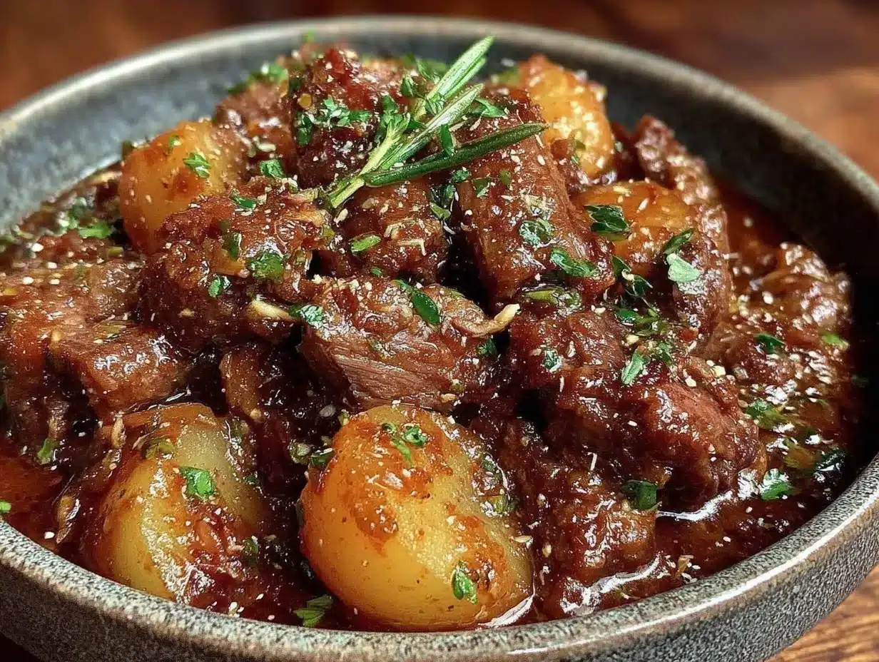 low carb beef stew with turnips preparation steps