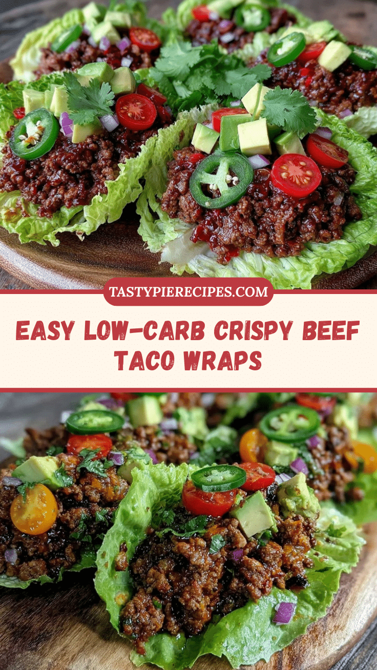 low-carb beef taco lettuce wraps recipe