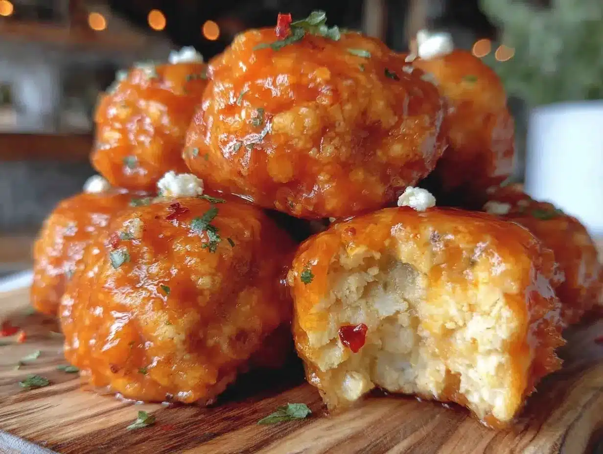 low-carb cauliflower buffalo bites preparation steps