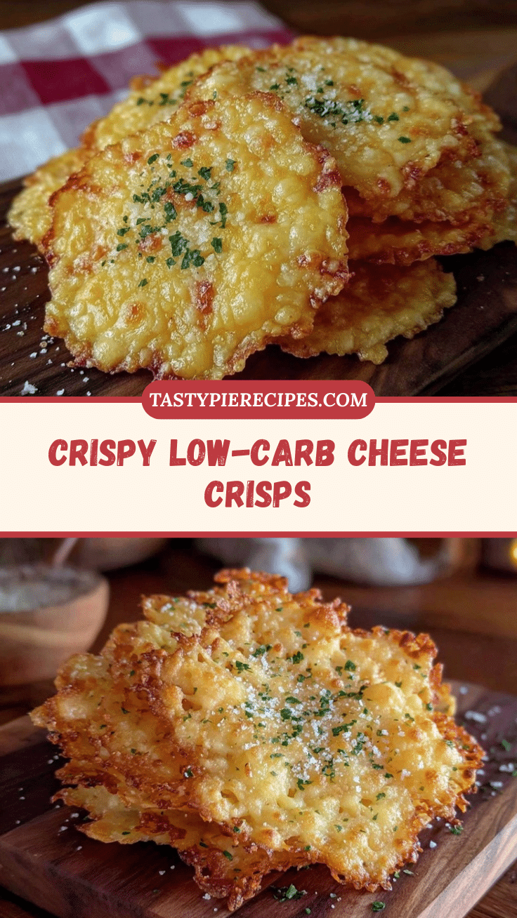 low-carb cheese crisps recipe