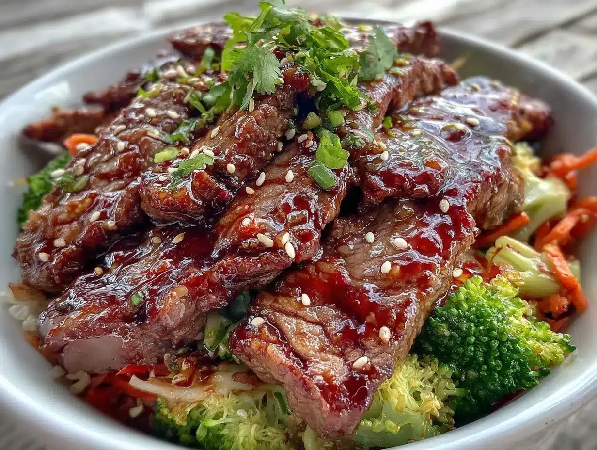 low carb korean beef bowl preparation steps