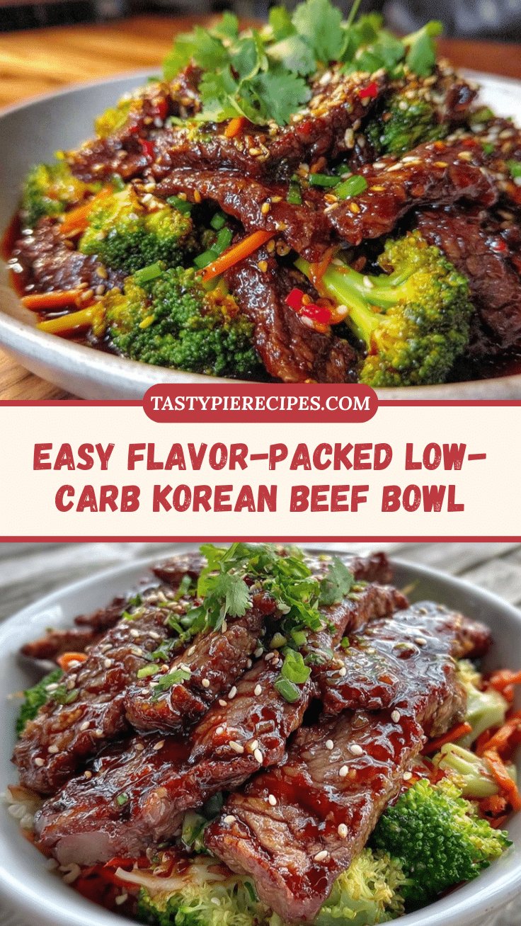 low carb korean beef bowl recipe