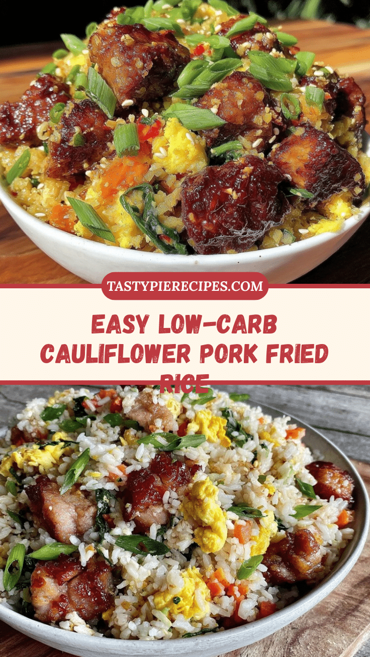 low-carb pork fried rice recipe