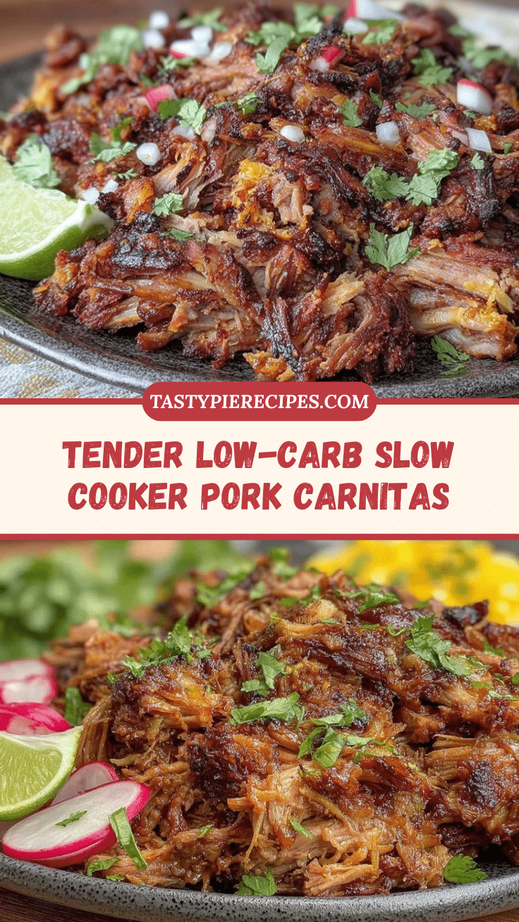 low-carb slow cooker pork carnitas recipe