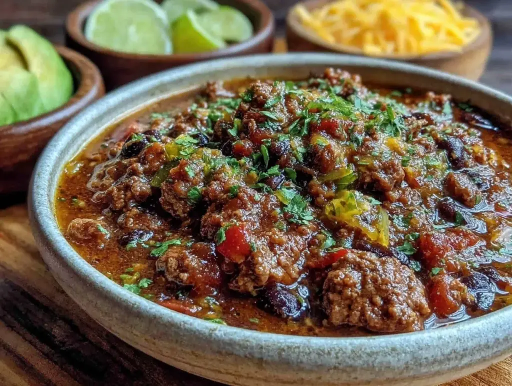 low-carb taco soup - featured image