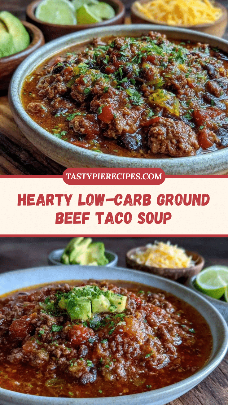 low-carb taco soup recipe