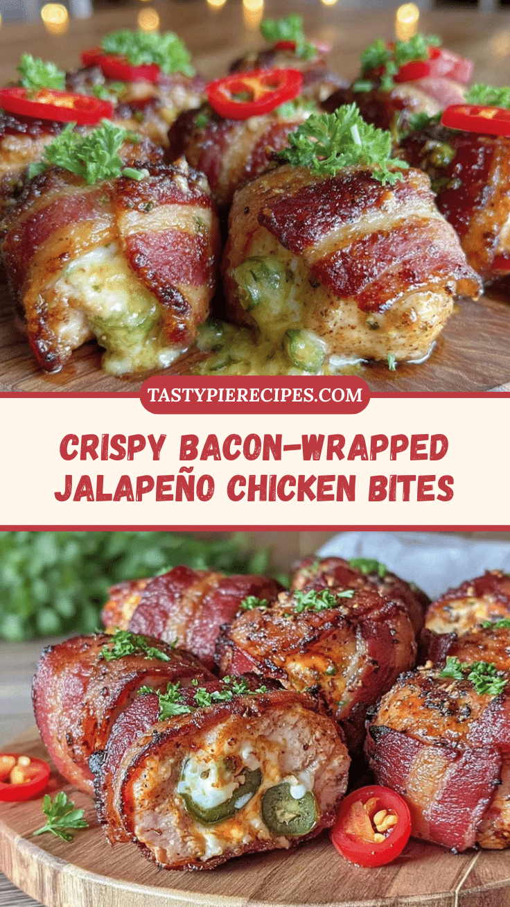 bacon-wrapped jalapeño popper chicken bites recipe