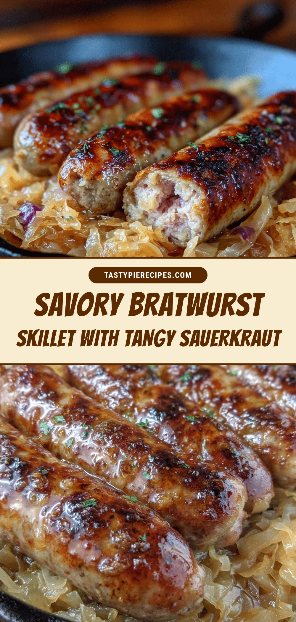 bratwurst skillet recipe