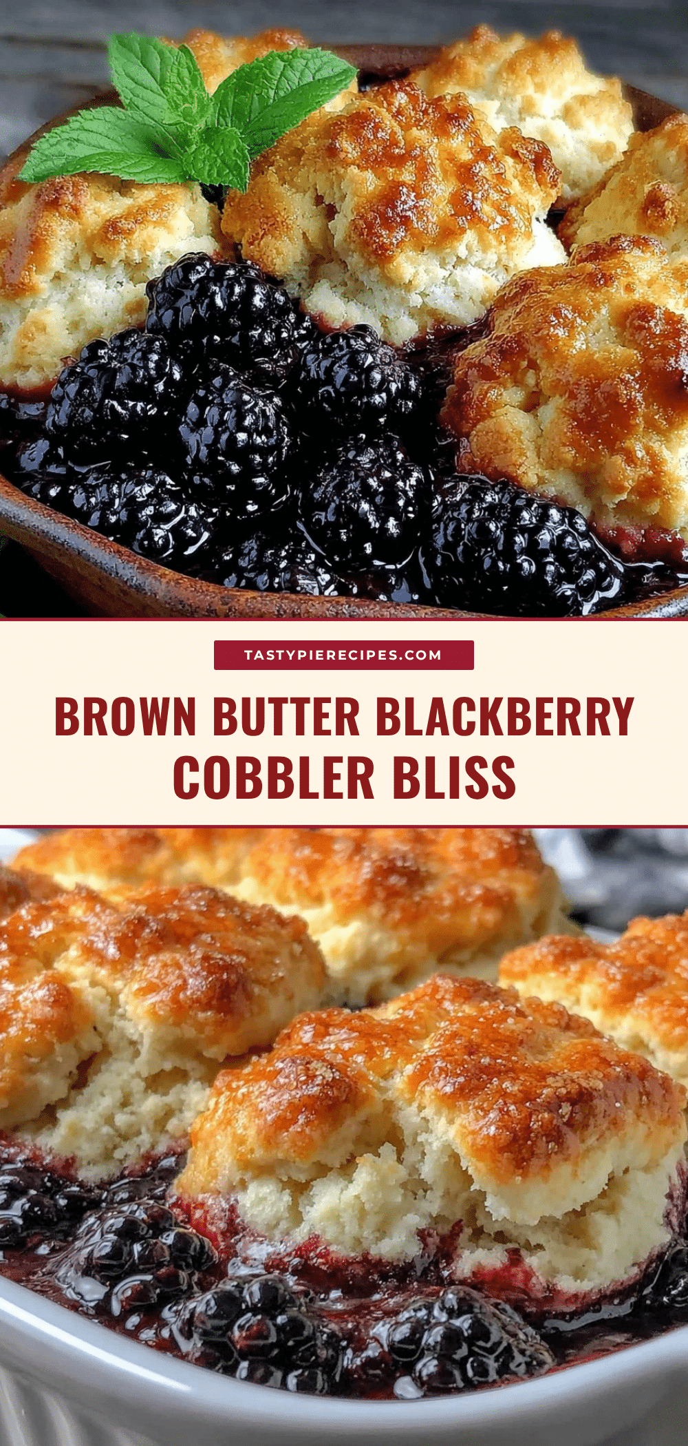 brown butter blackberry cobbler recipe