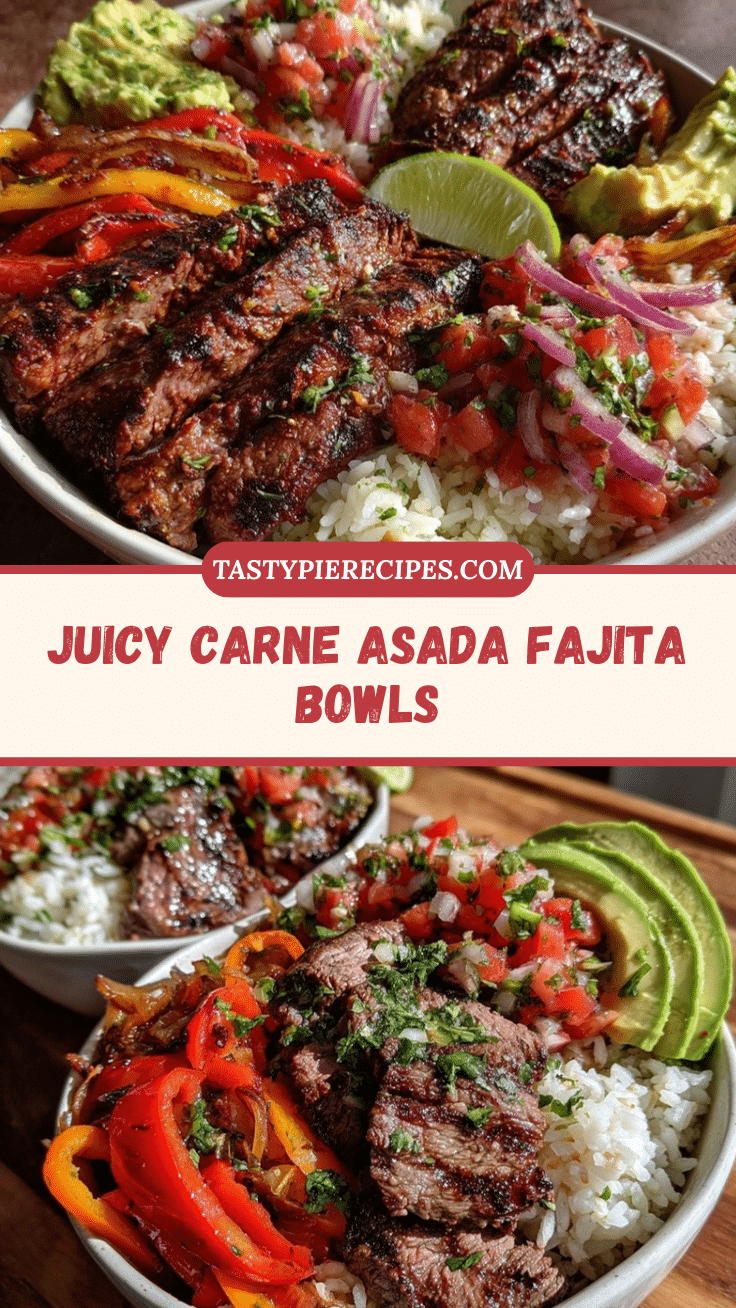 carne asada steak fajita bowls recipe