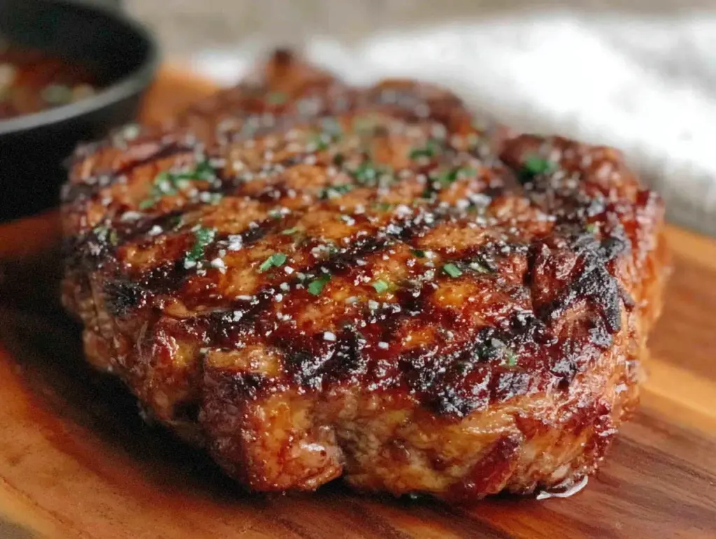 cast iron bone-in ribeye - featured image