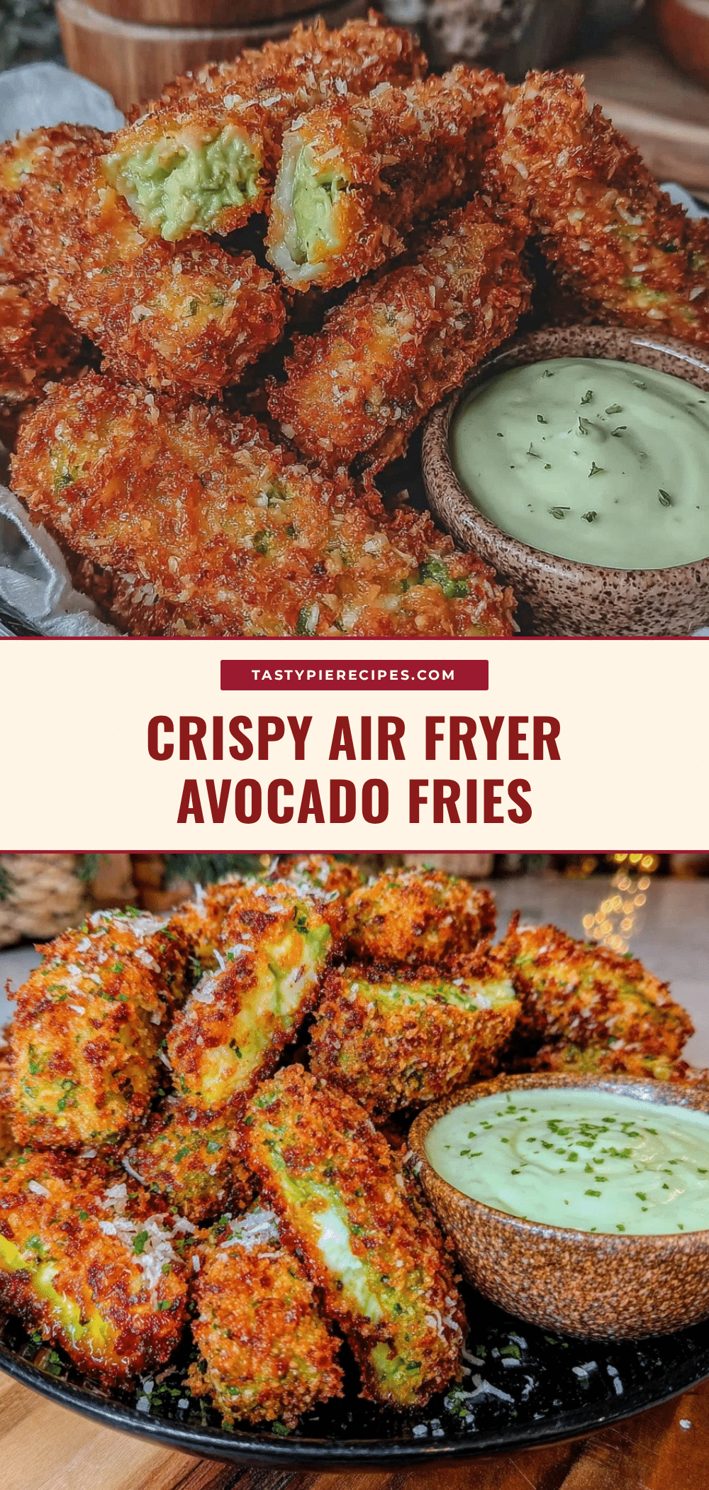 crispy air fryer avocado fries recipe