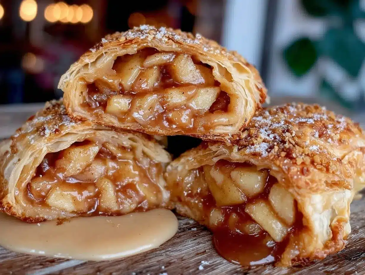 crispy apple strudel preparation steps