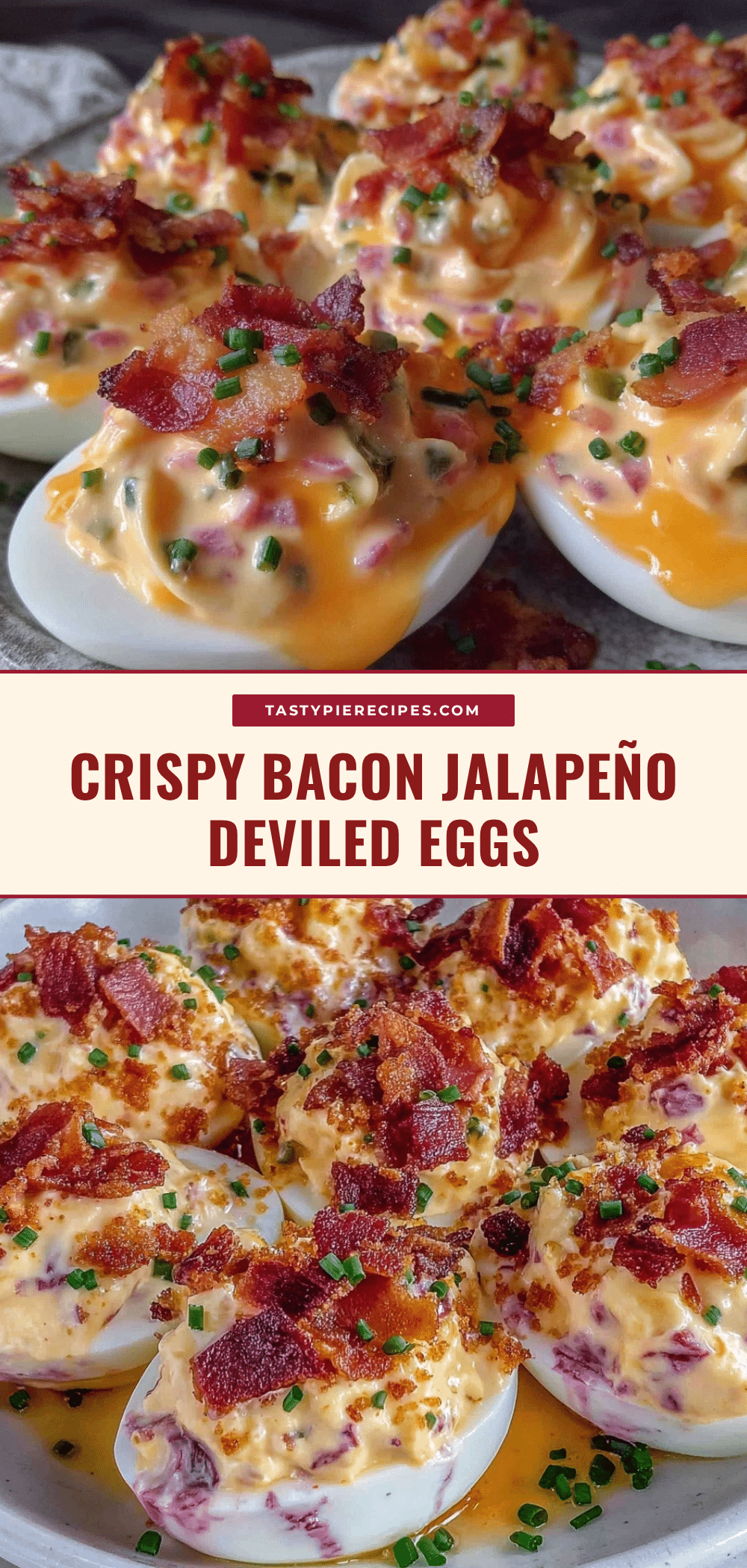 crispy bacon jalapeño deviled eggs recipe