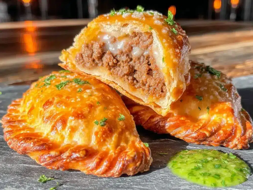 crispy beef and cheese empanadas - featured image
