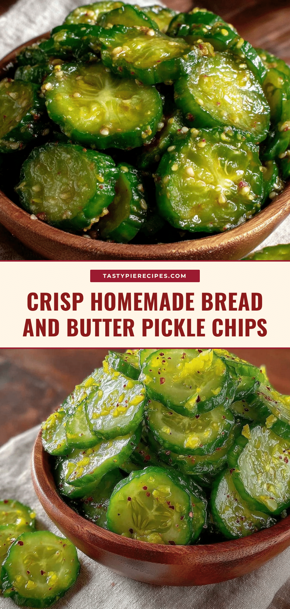 crispy homemade bread and butter pickle chips recipe