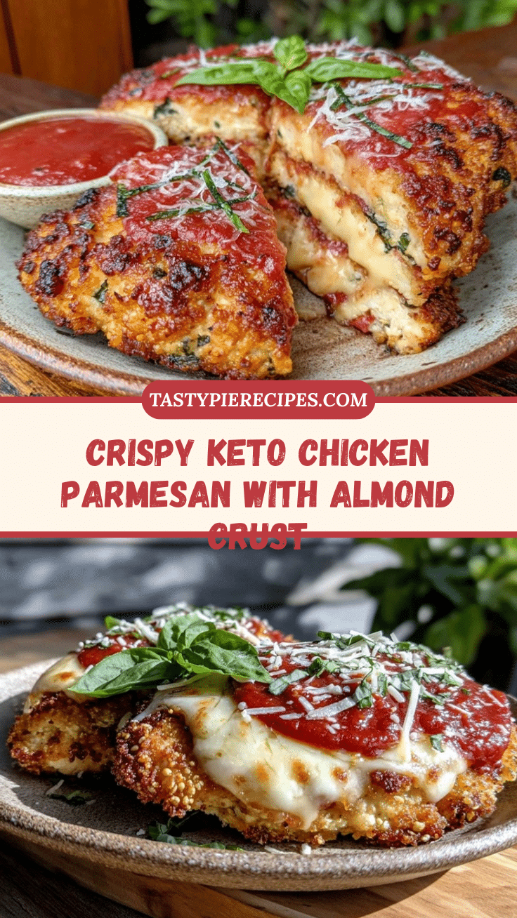 crispy keto chicken parmesan recipe