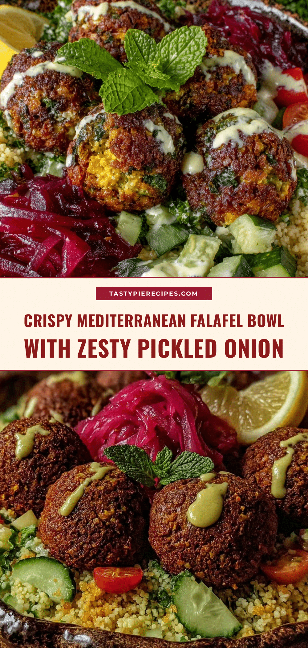 crispy mediterranean falafel bowl recipe
