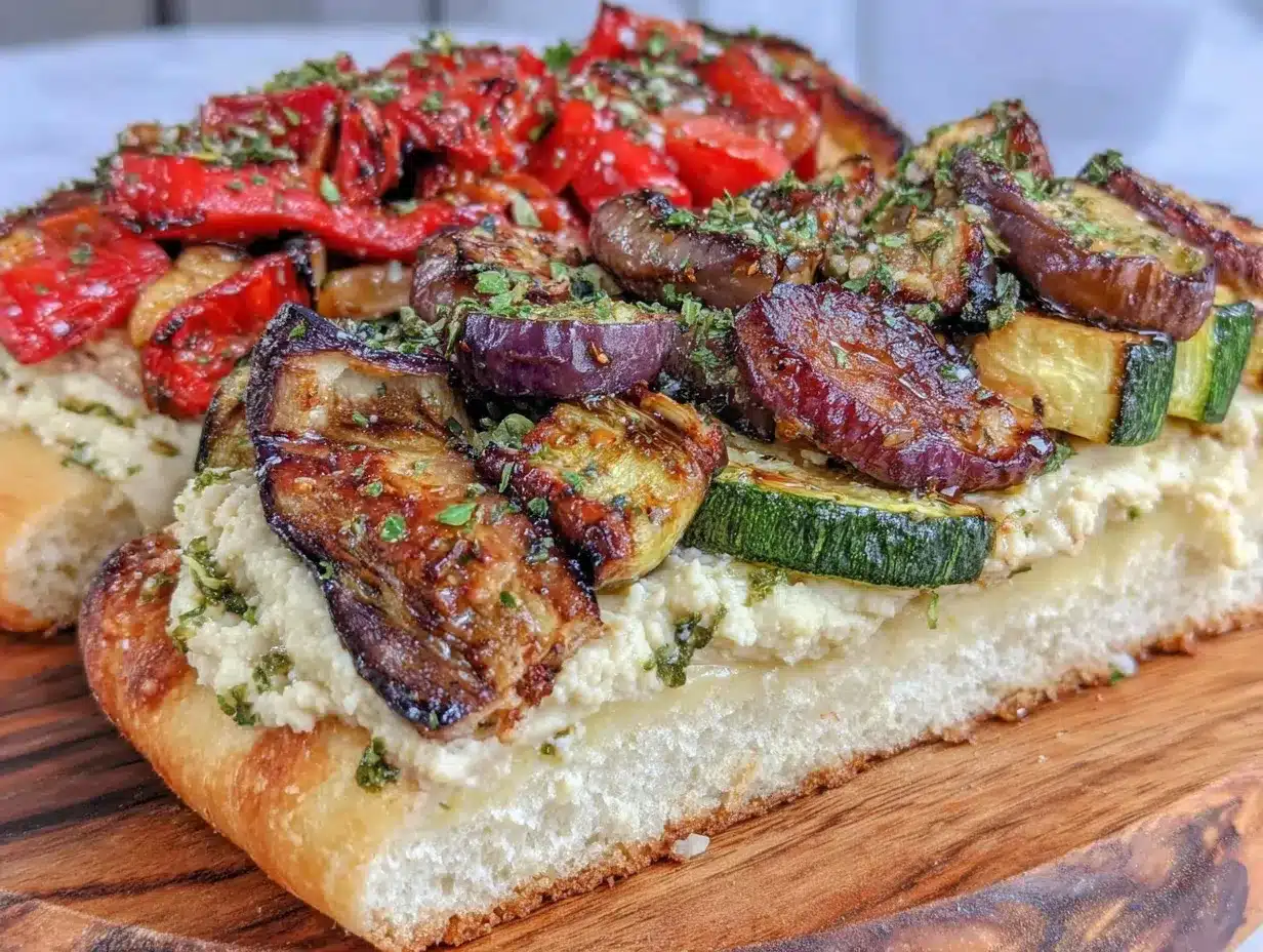 crispy mediterranean flatbread preparation steps