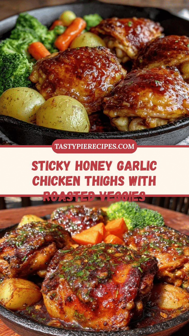 crispy one-pan honey garlic chicken thighs recipe