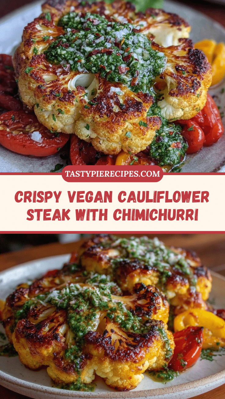 crispy vegan cauliflower steak recipe