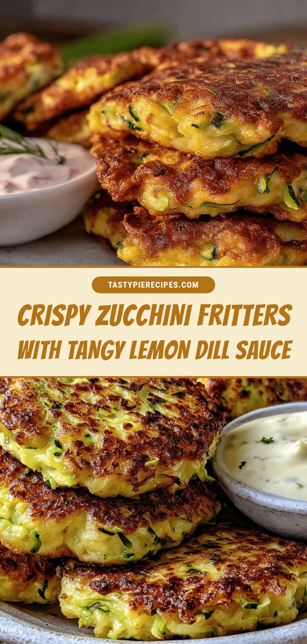 crispy zucchini fritters recipe