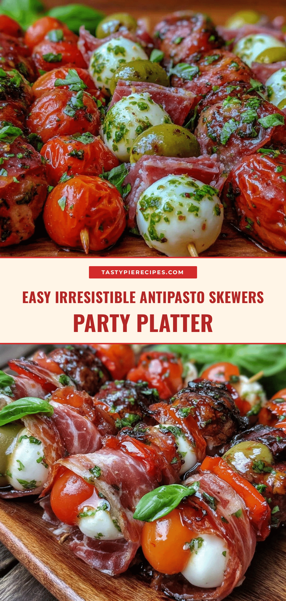 easy antipasto skewers recipe