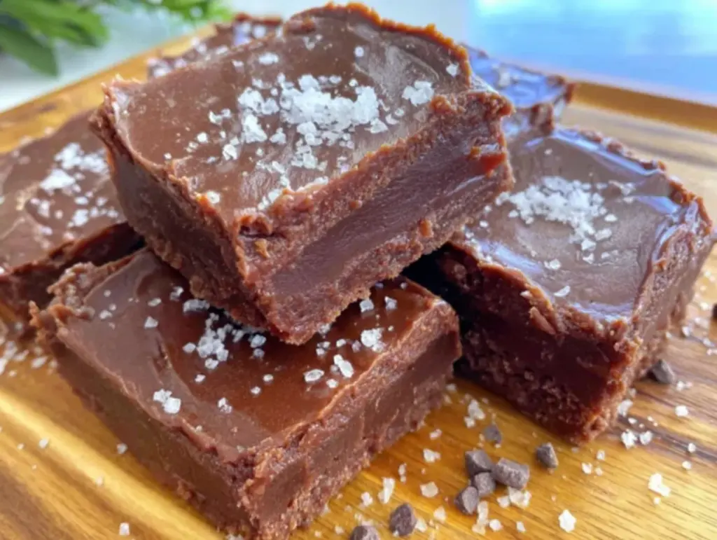 easy creamy 3-ingredient microwave fudge - featured image