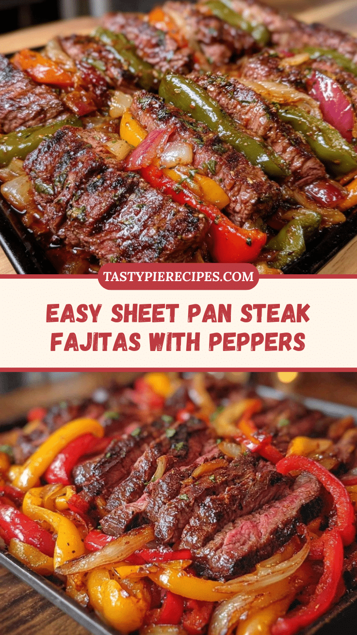 easy sheet pan fajita steak recipe