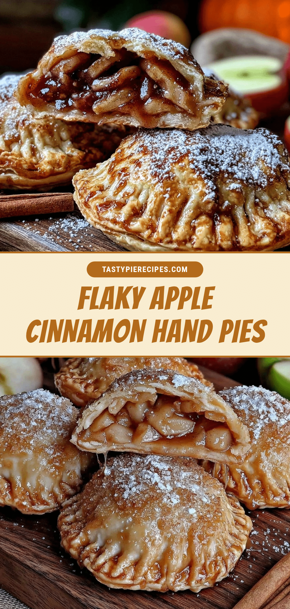 flaky apple cinnamon hand pies recipe