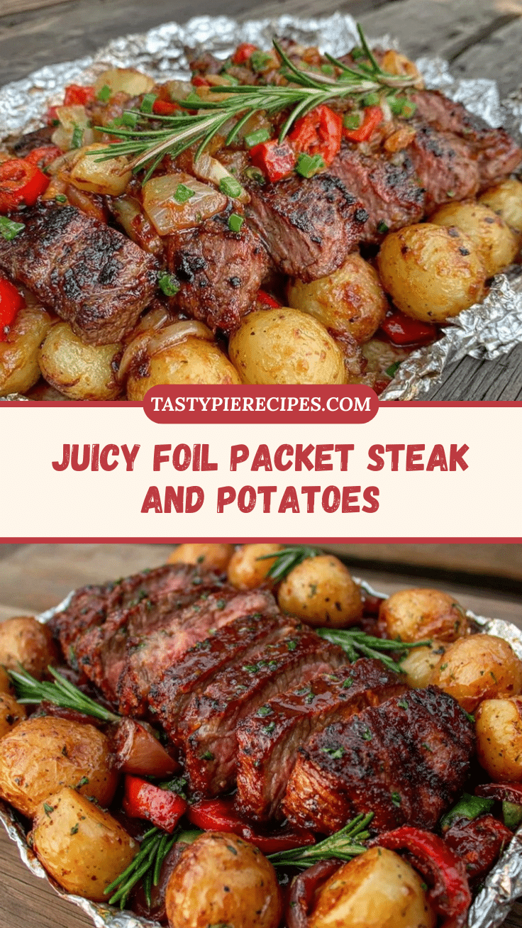 foil packet steak and potato campfire dinner recipe