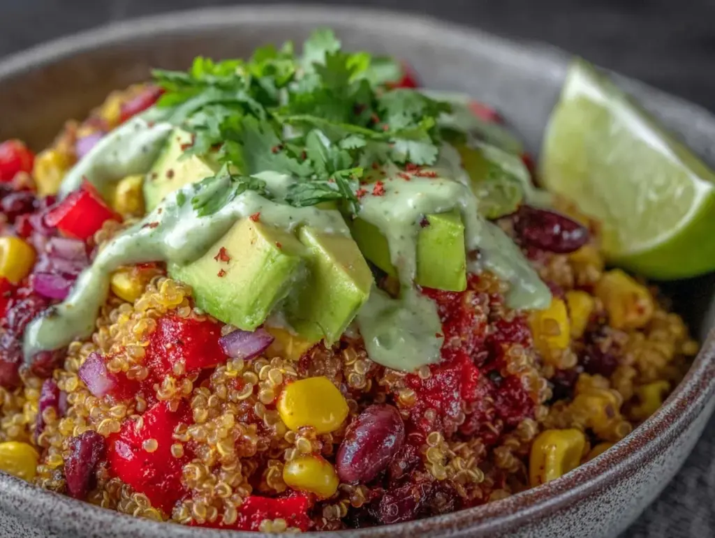 Fresh Southwest Quinoa Bowl - featured image