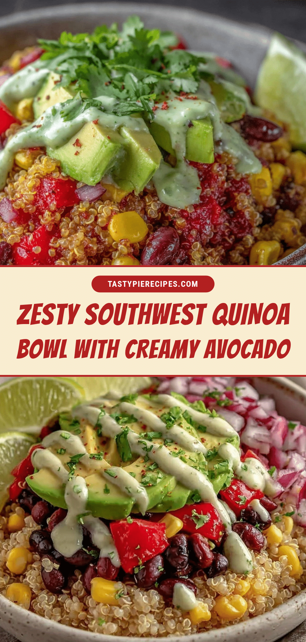 Fresh Southwest Quinoa Bowl recipe