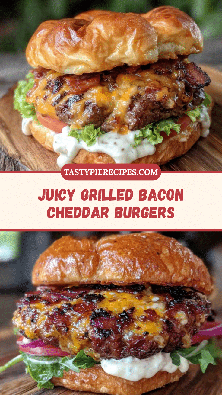 grilled bacon cheddar stuffed burgers recipe