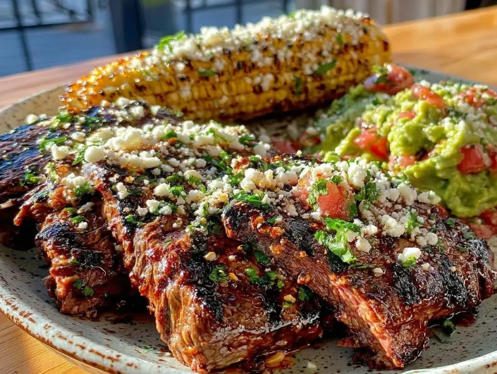 grilled carne asada platter - featured image