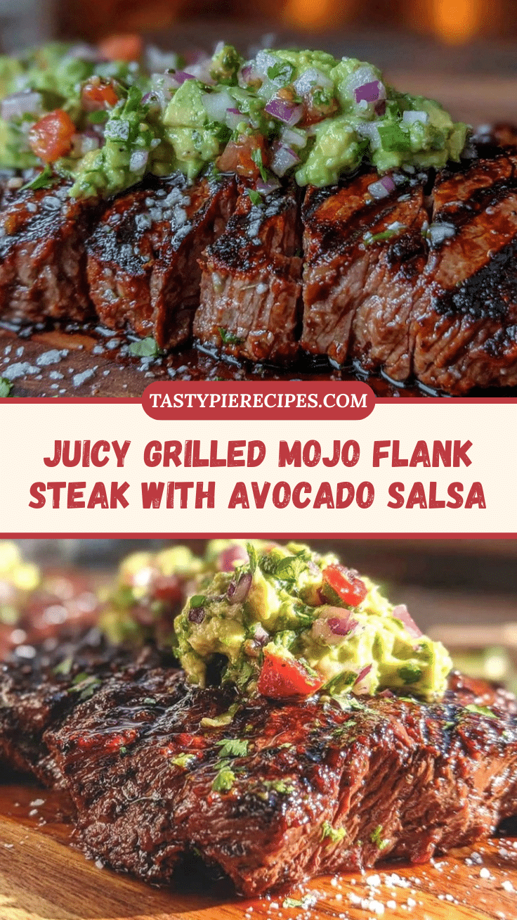 grilled mojo marinated flank steak recipe