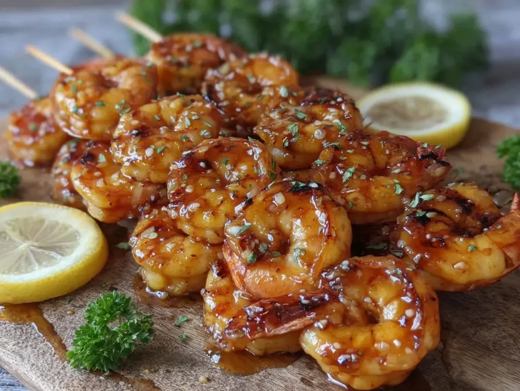 grilled shrimp skewers - featured image