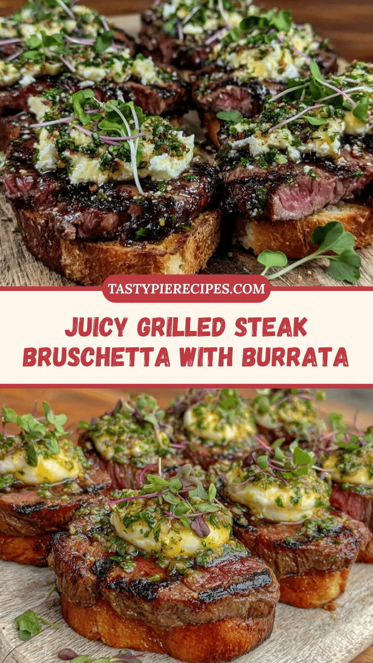 grilled steak bruschetta recipe