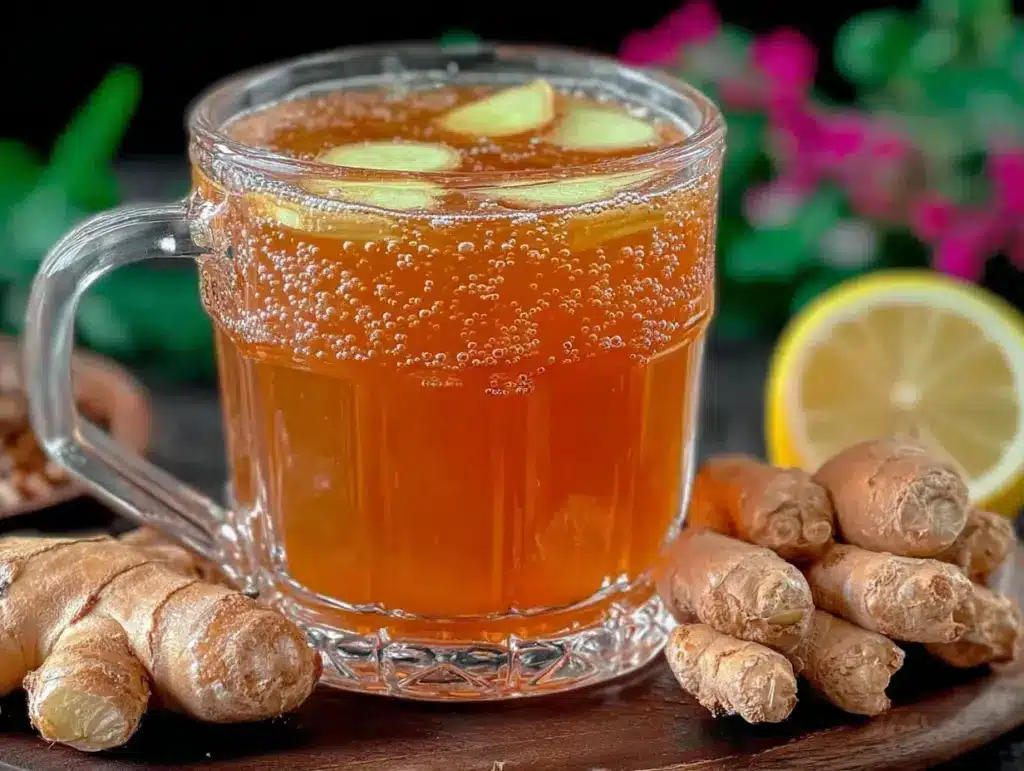 healthy apple cider vinegar morning tonic - featured image
