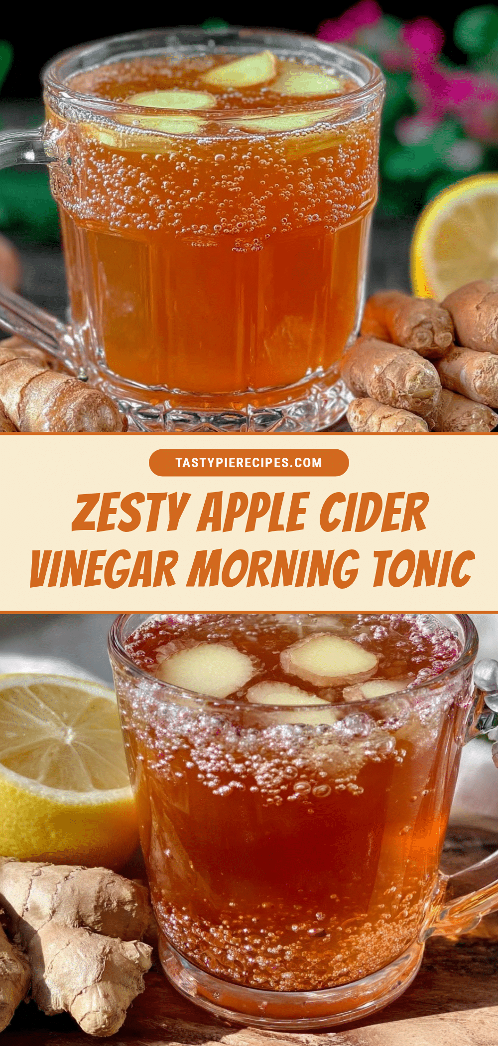 healthy apple cider vinegar morning tonic recipe