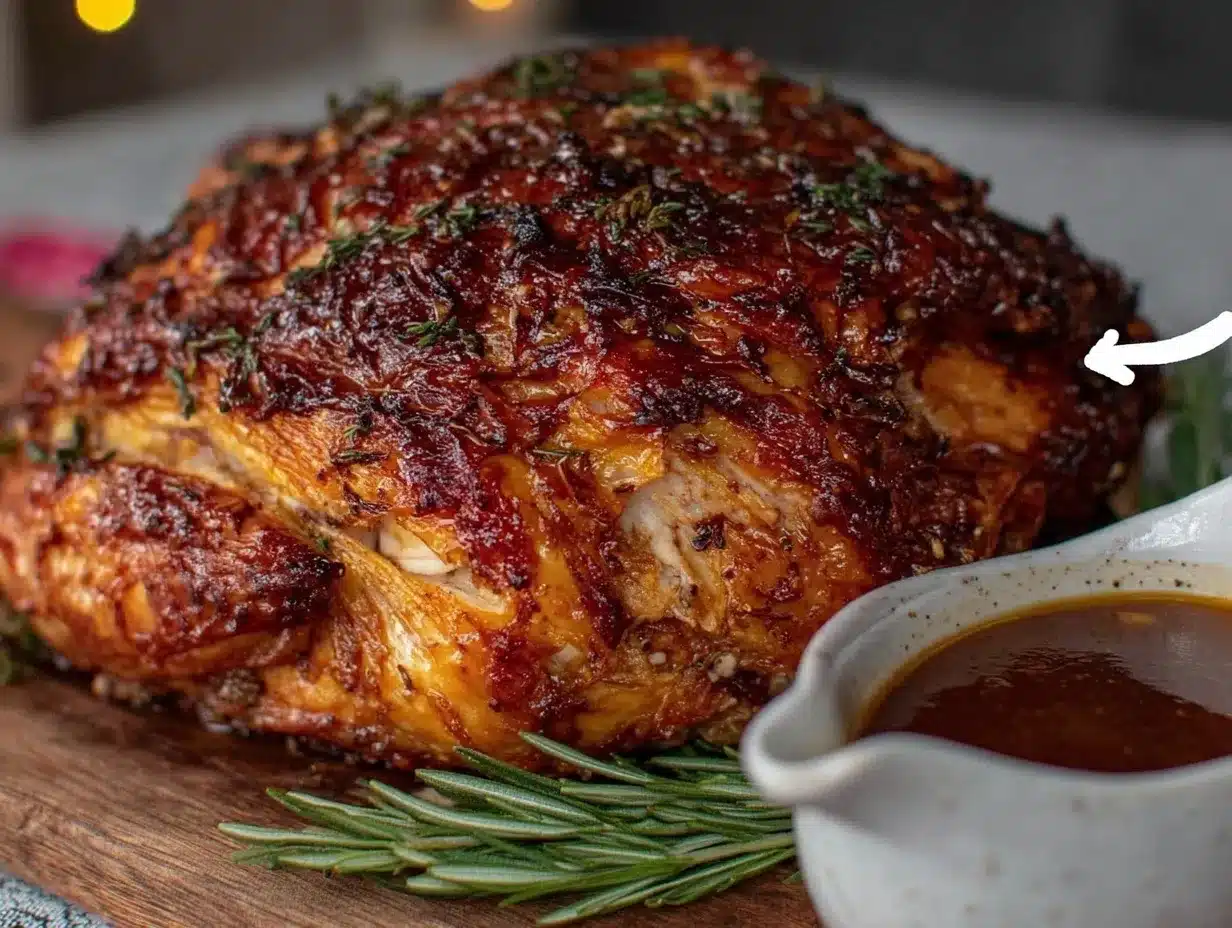 herb-brined roast turkey preparation steps