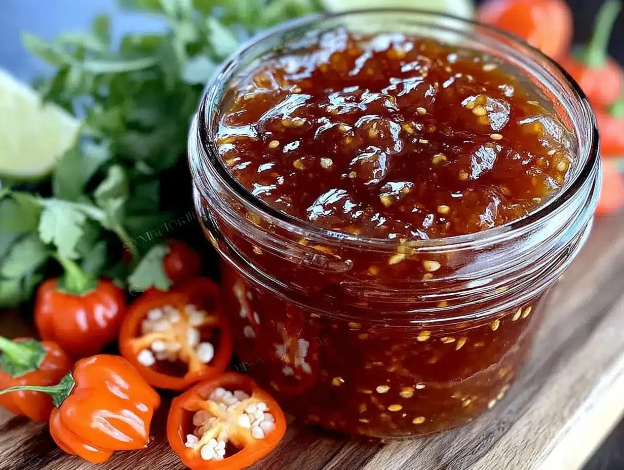 homemade fermented habanero hot sauce preparation steps