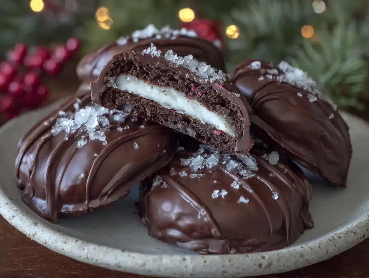homemade peppermint patties preparation steps